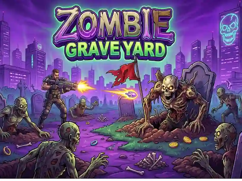 Гра Zombie Grave Yard онлайн