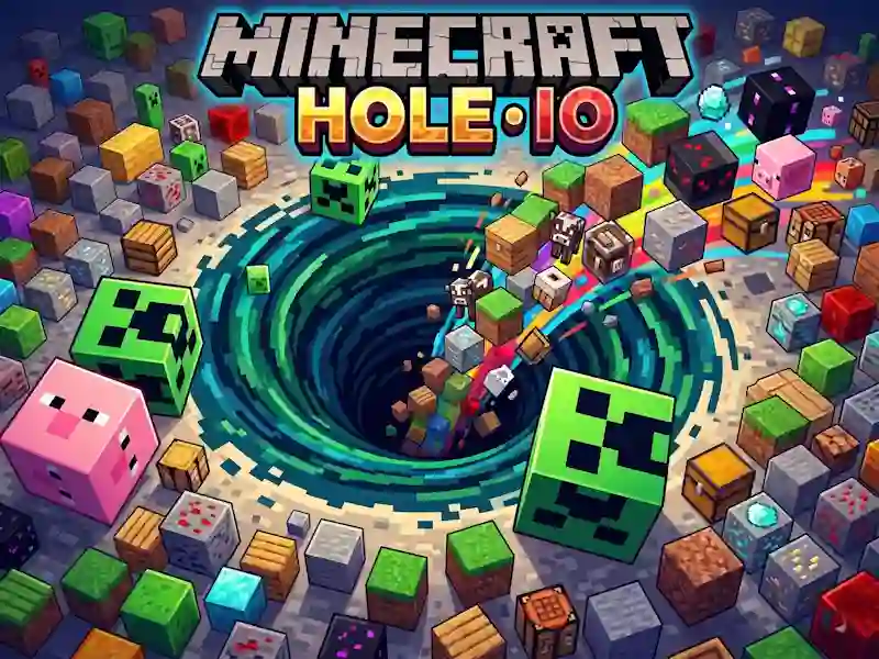 Гра Minecraft Hole IO онлайн