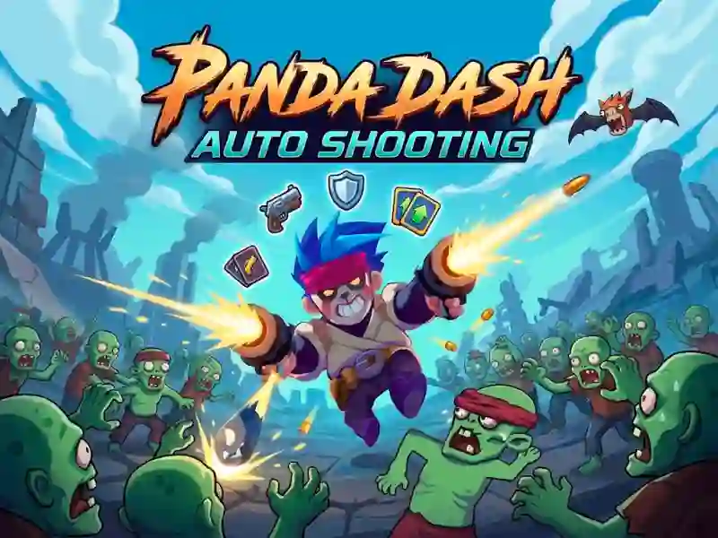 Гра Panda Dash Auto Shooting онлайн