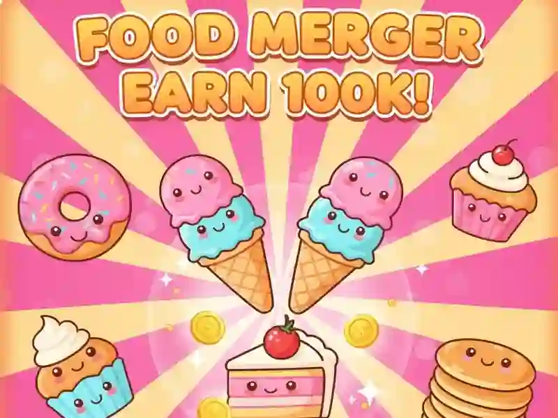 Гра Food Merger: заробіть 100 тисяч! онлайн