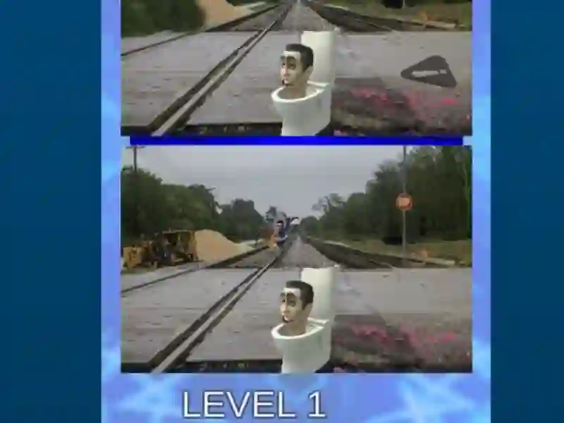 Гра Туалет Skibidi: п’ять відмінностей 2 онлайн