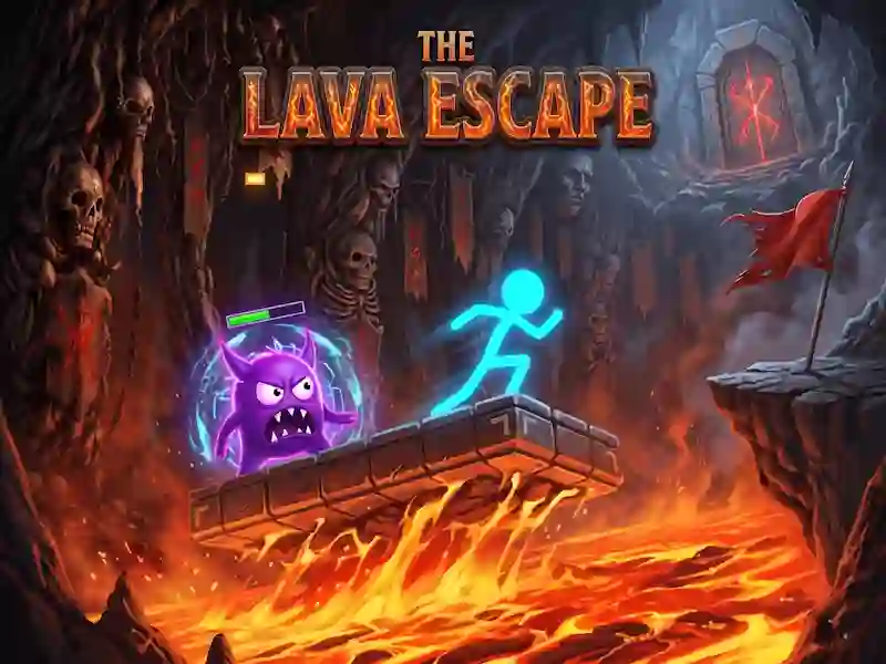 Гра The Lava Escape онлайн