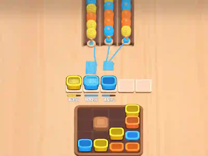 Гра Сортування пряжі за кольором онлайн