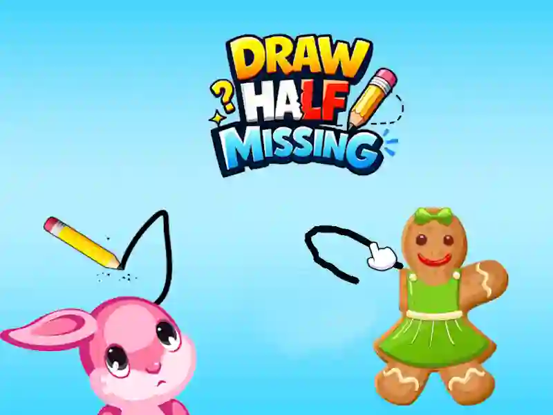 Гра Половина малюнка, відсутній фрагмент онлайн