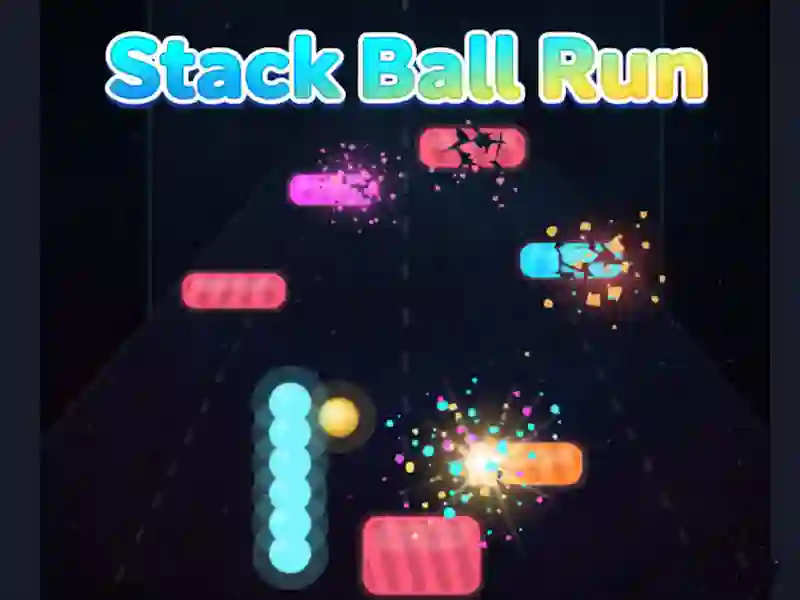 Гра Stack Ball Run онлайн