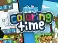 Гра Привіт, діти, час розфарбовувати онлайн