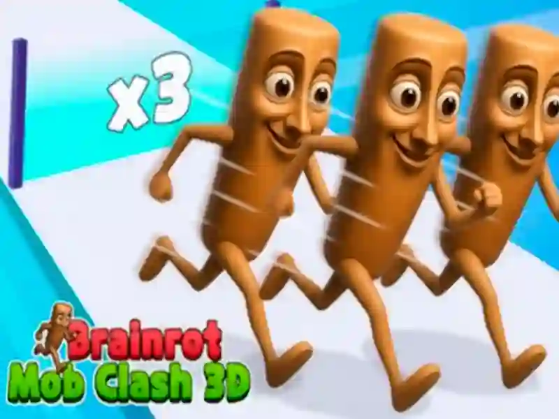 Гра Italian Brainrot: Mob Clash 3D онлайн