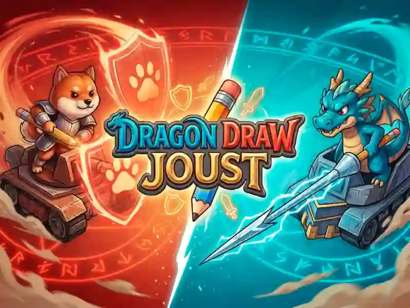 Гра Dragon Draw Joust онлайн