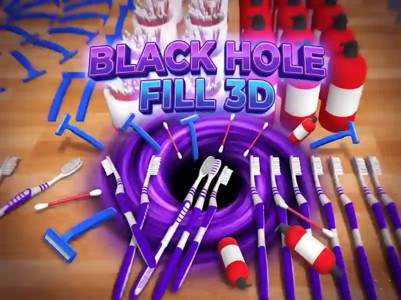 Гра Black Hole Fill 3D онлайн