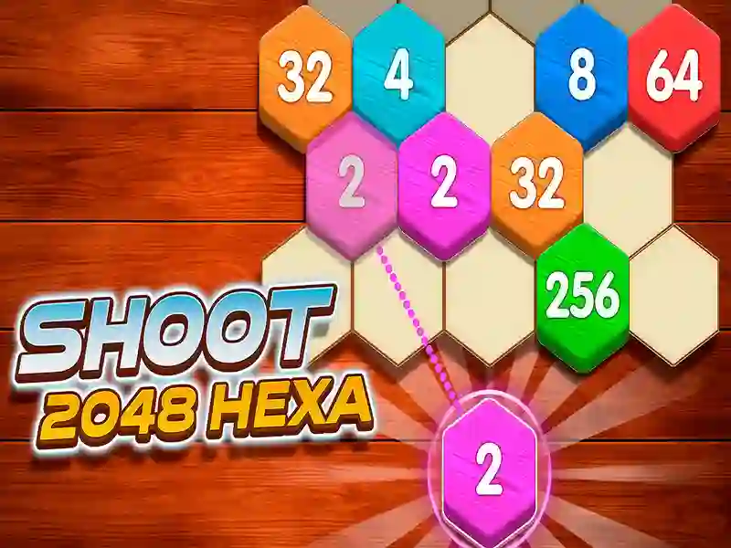 Гра Стріляй 2048 Hexa онлайн