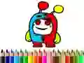 Гра Назад до школи: Розфарбування милих монстрів онлайн Гра Назад до школи: Розфарбування милих монстрів онлайн