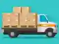 Гра Головоломка з вантажівками їжі та доставки онлайн