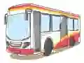 Гра Мультяшний автобус ковзає онлайн