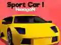 Гра Спортивний автомобіль! Шестигранник онлайн Гра Спортивний автомобіль! Шестигранник онлайн
