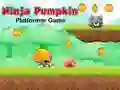 Гра Ніндзя-гарбузовий платформер онлайн Гра Ніндзя-гарбузовий платформер онлайн
