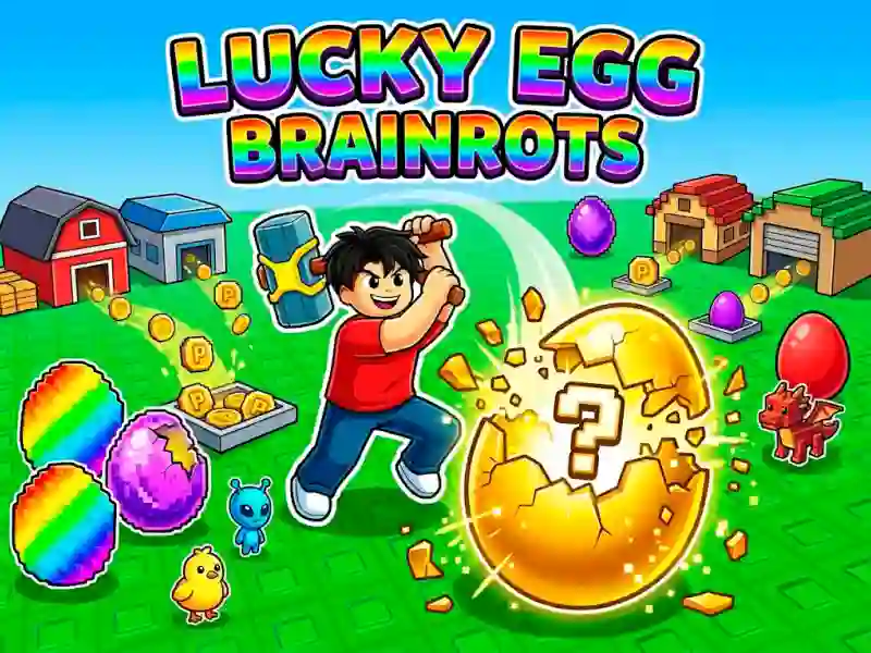 Гра Break a Lucky Egg Brainrots онлайн