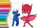 Гра Розмальовка PJ Masks онлайн