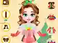 Гра Різдвяний переодяг у малюка Тейлор онлайн Гра Різдвяний переодяг у малюка Тейлор онлайн