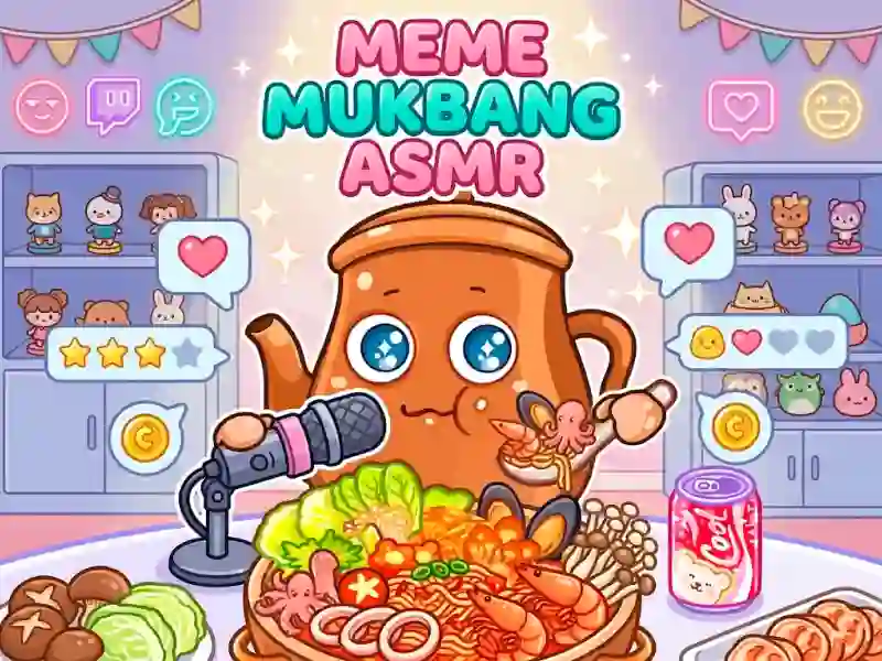 Гра Meme Mukbang ASMR Game онлайн