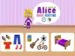 Гра Світ щоденної рутини Аліси онлайн Гра Світ щоденної рутини Аліси онлайн