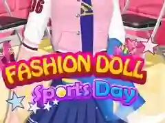 Гра Спортивний день модної ляльки онлайн