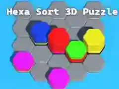 Гра Гекса Сортування 3D Пазл онлайн Гра Гекса Сортування 3D Пазл онлайн