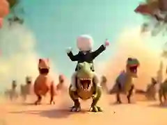 Гра Стікмен: Арена Динозаврів онлайн