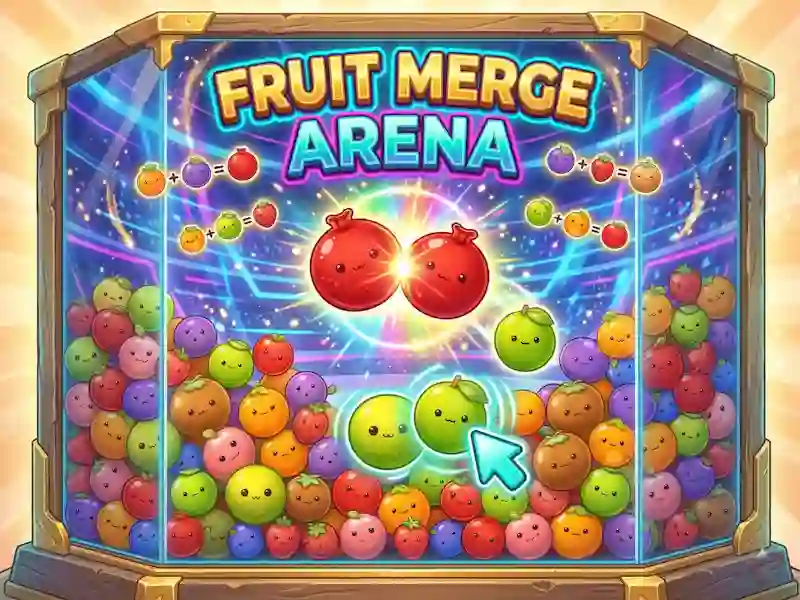 Гра Fruit Merge Arena онлайн