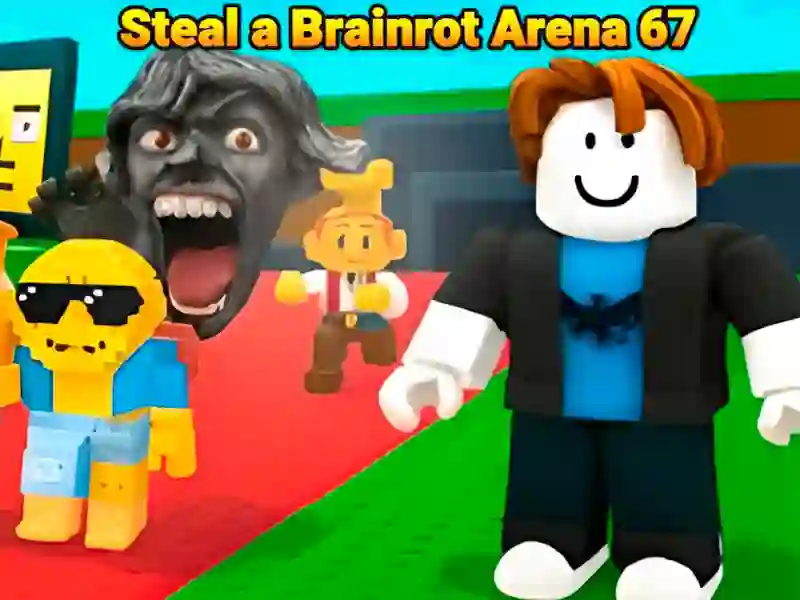 Гра Steal Brainrot: Arena 67 онлайн
