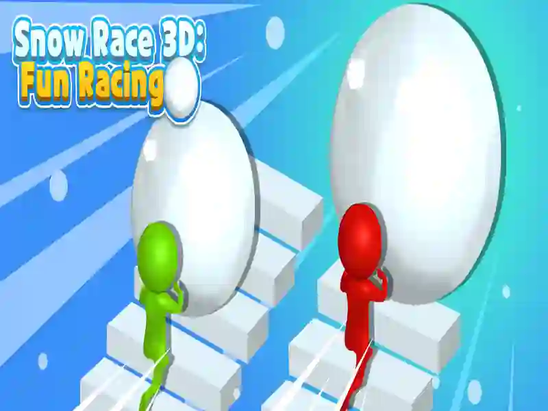 Гра Снігові гонки 3D Fun Racing онлайн