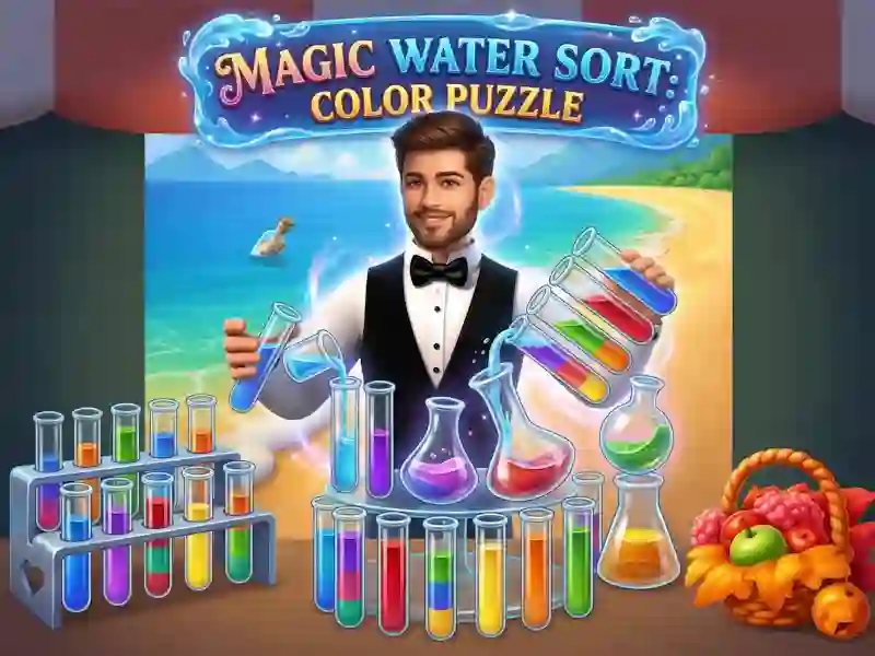 Гра Magic Water Sort: Color Puzzle онлайн