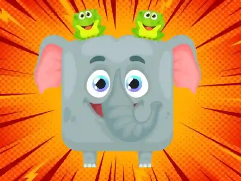 Гра Жистки з желе: Створіть слонів онлайн