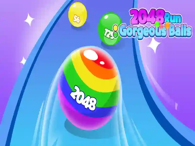 Гра 2048 Запуск чудових кульок онлайн