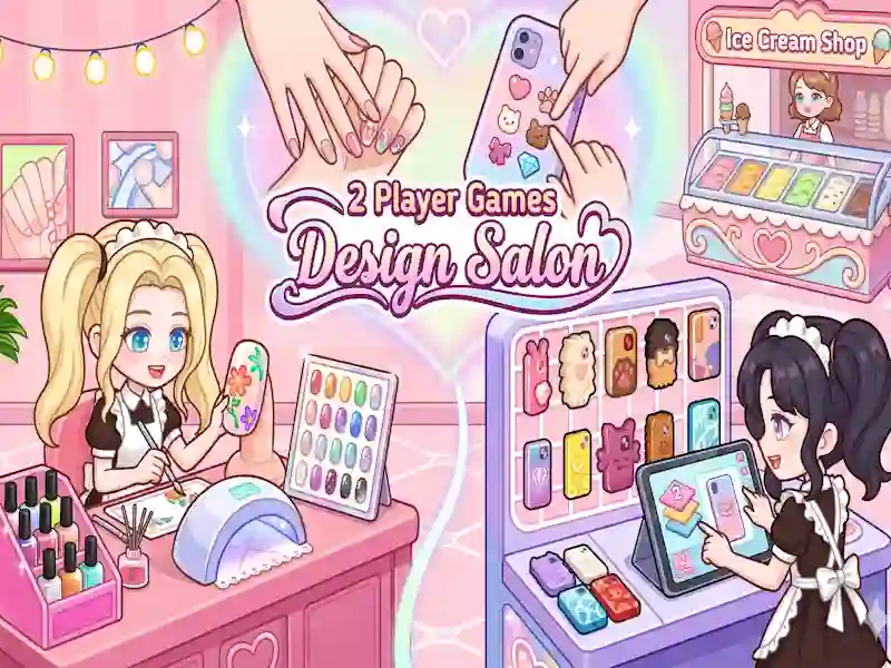 Гра 2 Player Games Design Salon онлайн