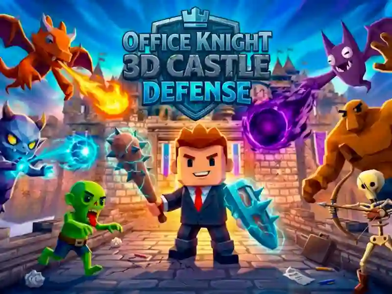 Гра Office Knight 3D Castle Defense онлайн