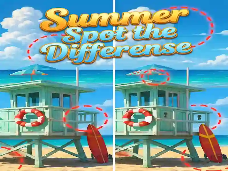Гра Summer Spot the Differense онлайн