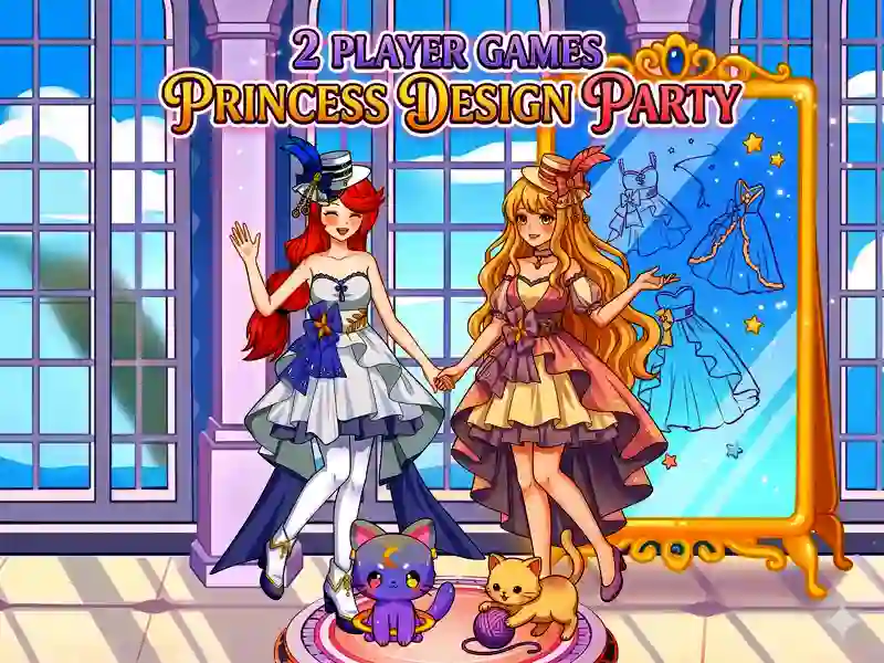Гра 2 Player Games Princess Design Party онлайн