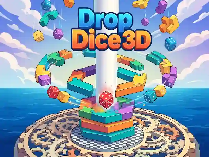 Гра Drop Dice 3D онлайн