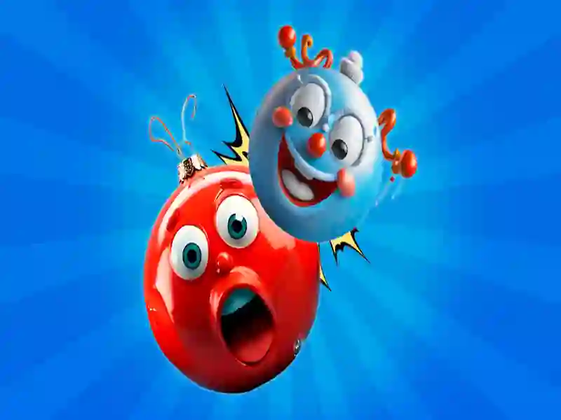 Гра Новорічні іграшки: Поєднайте м'ячі 3D онлайн