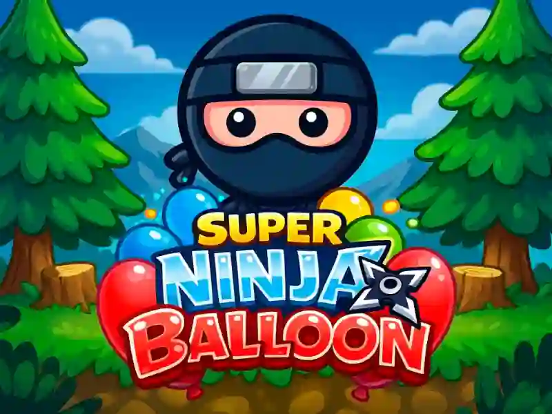 Гра Super Ninja Balloon онлайн