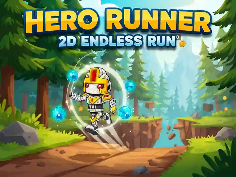 Гра Running Hero 2D Endless Run онлайн