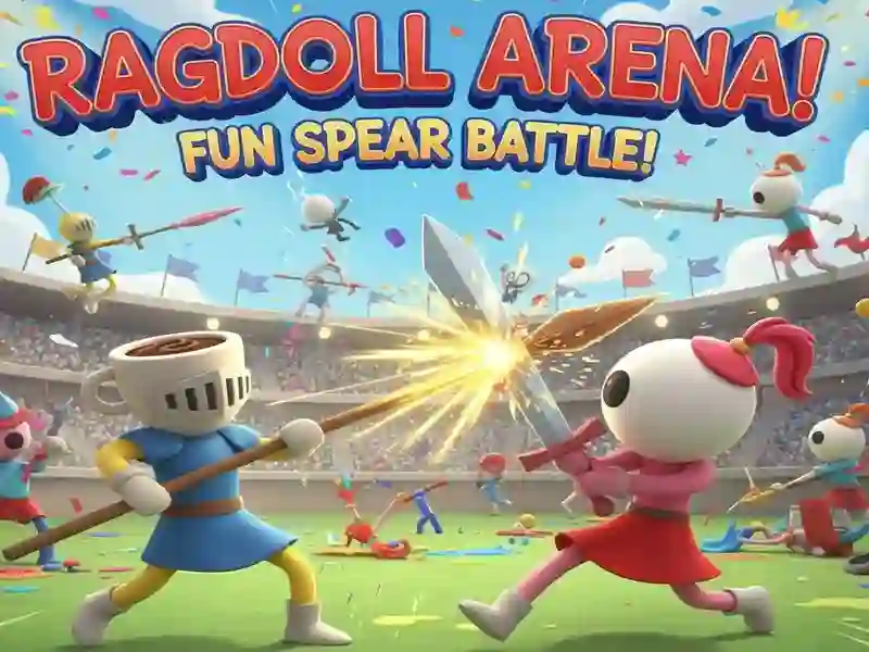 Гра Rag Doll Arena: Весела битва на списах онлайн