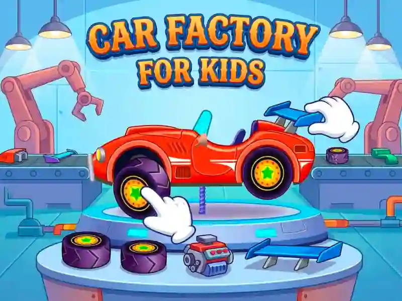 Гра Car Factory For Kids онлайн