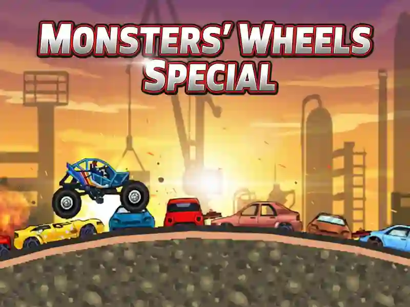Гра Спеціальне видання Monster Wheels онлайн