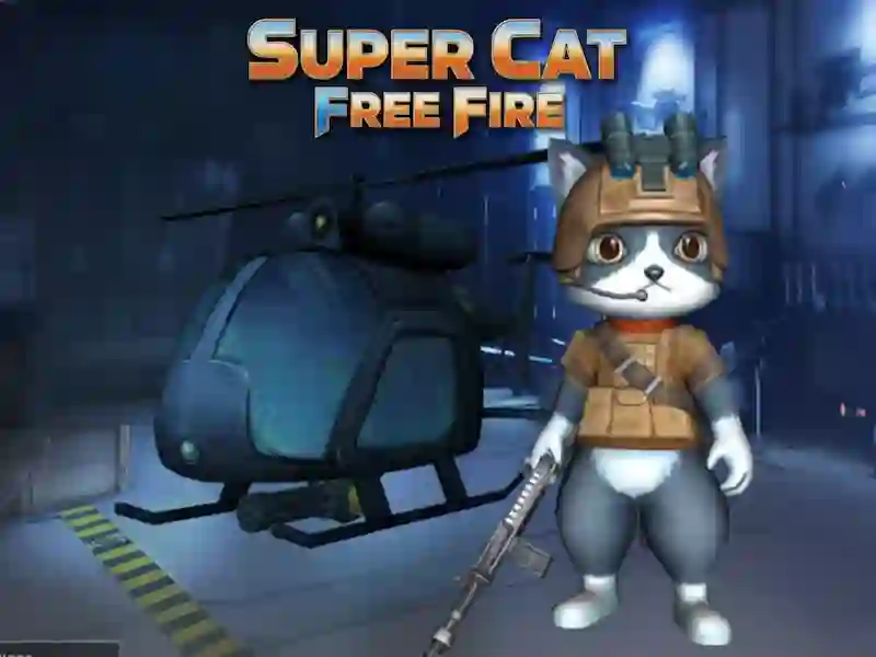 Гра Super Cat Free Fire онлайн