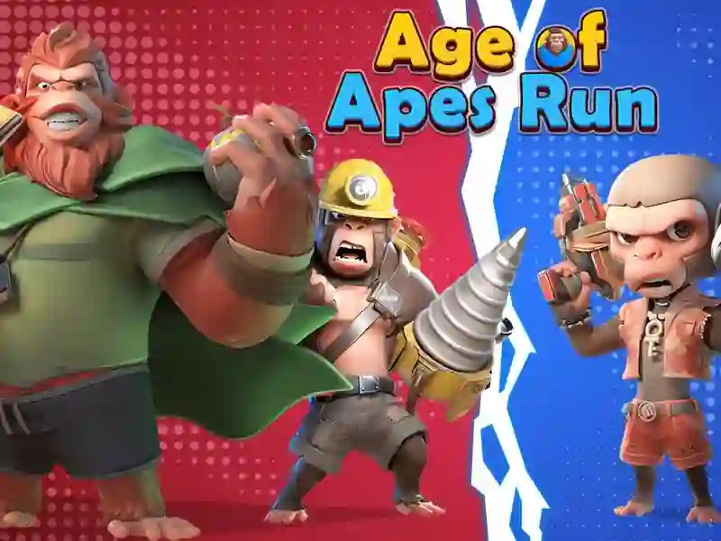 Гра Епоха мавп бігає онлайн