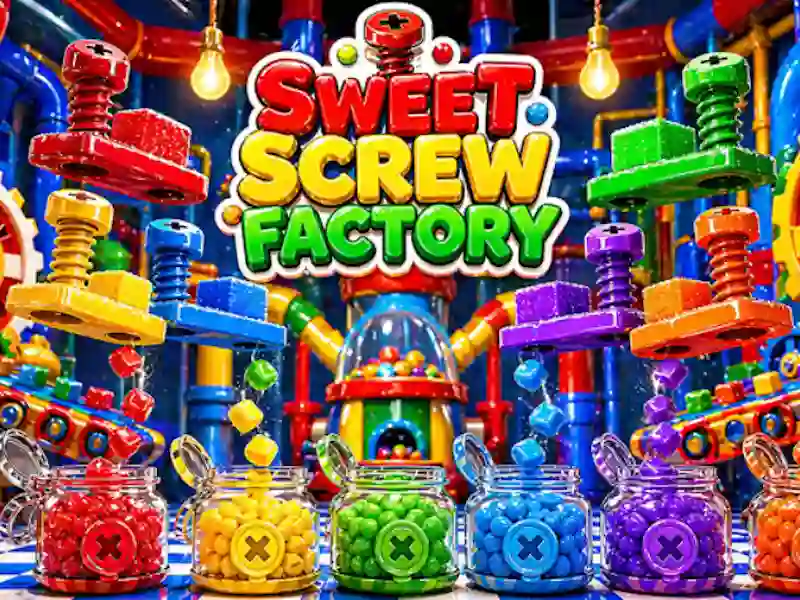 Гра Sweet Screw Factory онлайн