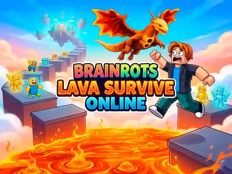 Гра Brainrots Lava Survive Online онлайн