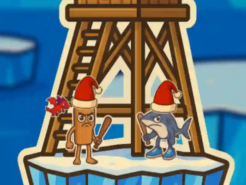 Гра Snow Arena Tung Tung Sahur онлайн