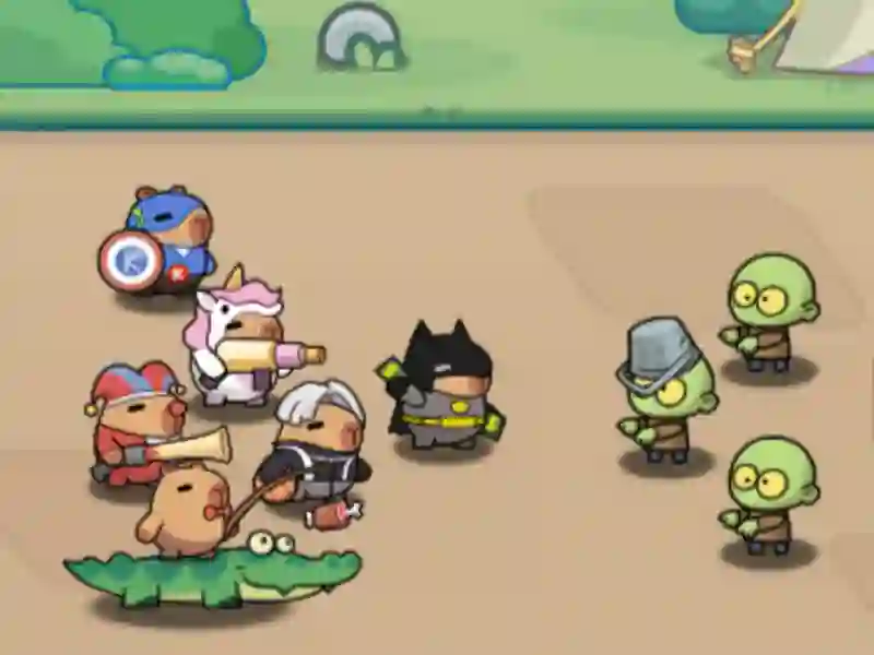 Гра Капібара, вперед! онлайн